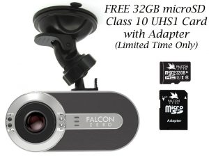 Falcon Zero F170 Car DVR Dashcam with GPS