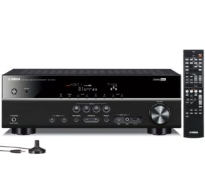 Yamaha RX-V375-R 5.1-Channel Factory Refurbished 3D A-V Home Theater Receiver