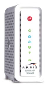 ARRIS Motorola Cable Modem with Wi-Fi N Router (SBG6400)